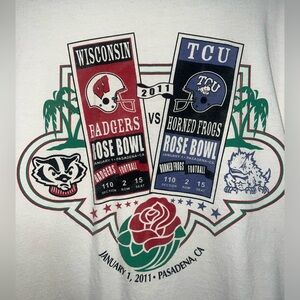 TCU vintage rose bowl shirt